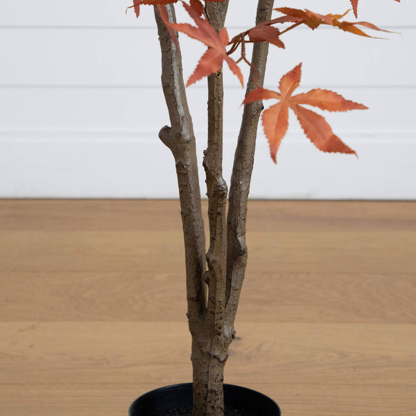 5' Autumn Japanese Maple Artificial Fall Tree