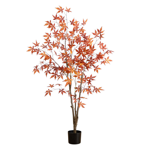 5' Autumn Japanese Maple Artificial Fall Tree