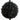 5' UV Resistant Halloween Black Artificial Triple Ball Boxwood Topiary (Indoor/Outdoor)