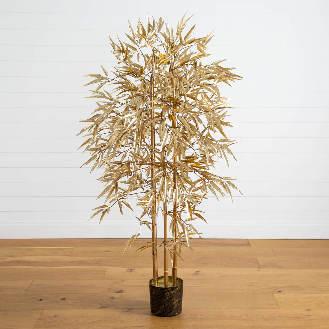 golden bamboo plant indoor 5' Golden Bamboo Tree w/880 Lvs