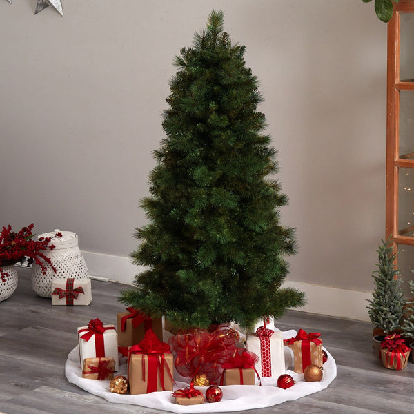 5’ Slim West Virginia Mountain Christmas Tree w/467 Branches