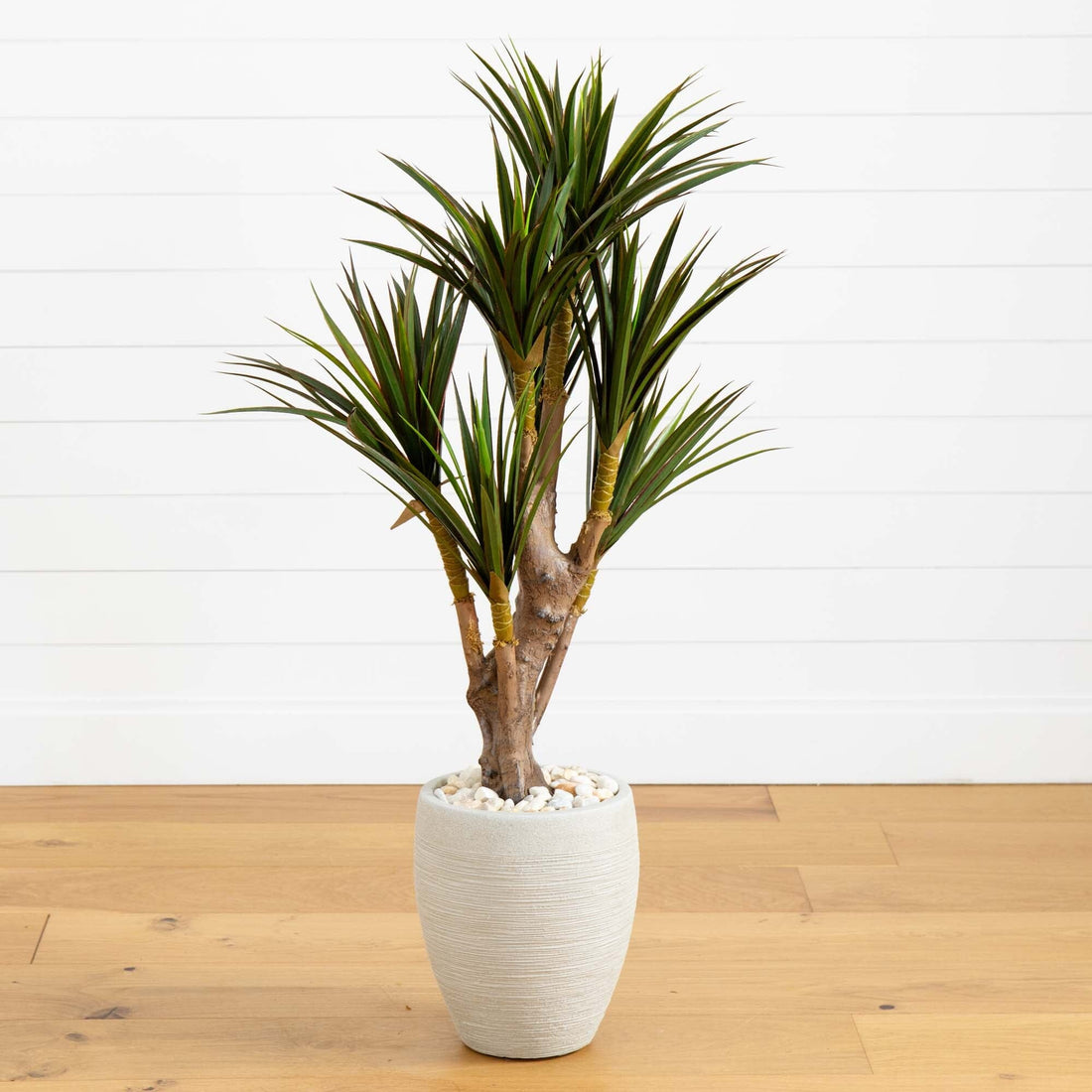 yucca plant pot indoor 50” Yucca Artificial Tree in Planter (Indoor/Outdoor)