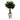 53” Artificial Triple Trunk Fiddle Leaf Fig Tree in White Ceramic Tripod Planter