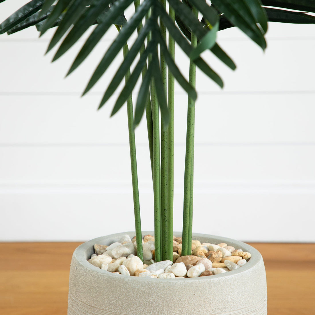 palm tree planter pot 5.5' Paradise Artificial Palm Tree in Sand Colored Planter