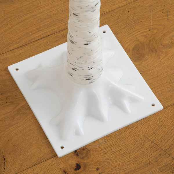 5' Pre-Lit Artificial Blooming Easter Egg Twig Tree with 18 Warm White LED Lights