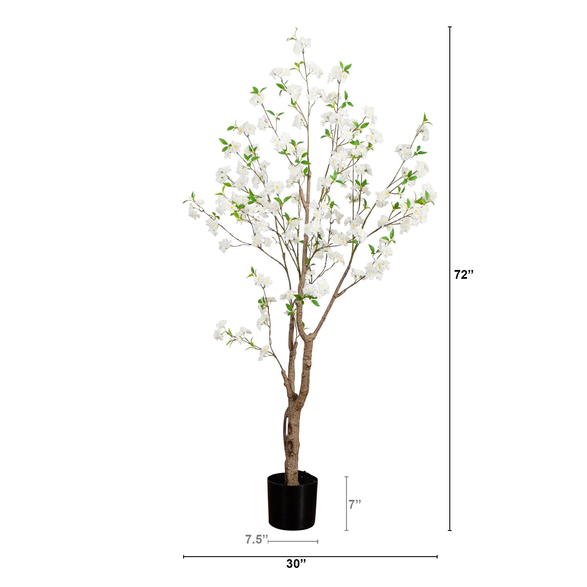 6' Artificial Deluxe Cherry Blossom Tree | Nearly Natural