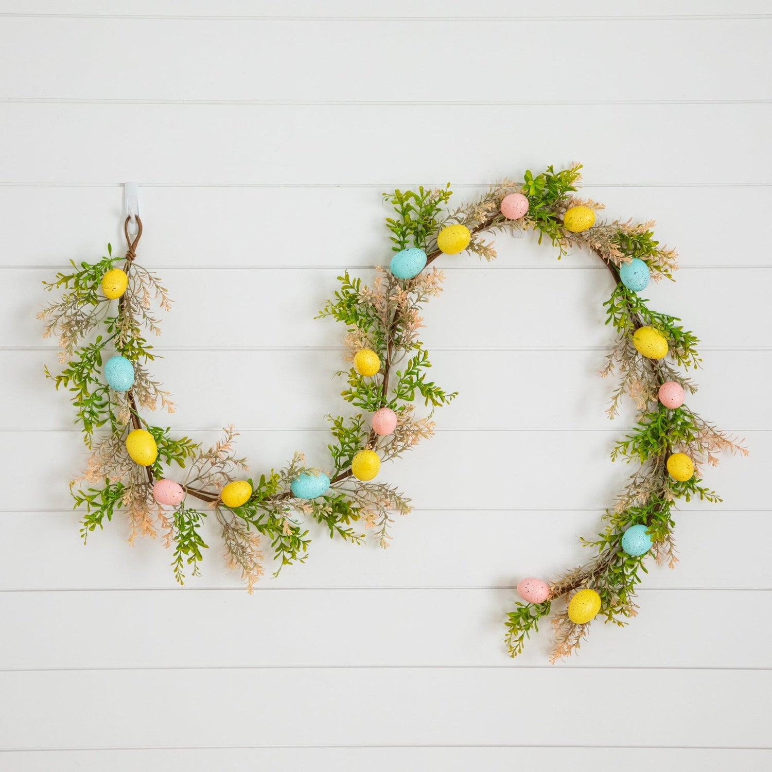 6' Artificial Easter Egg Garland