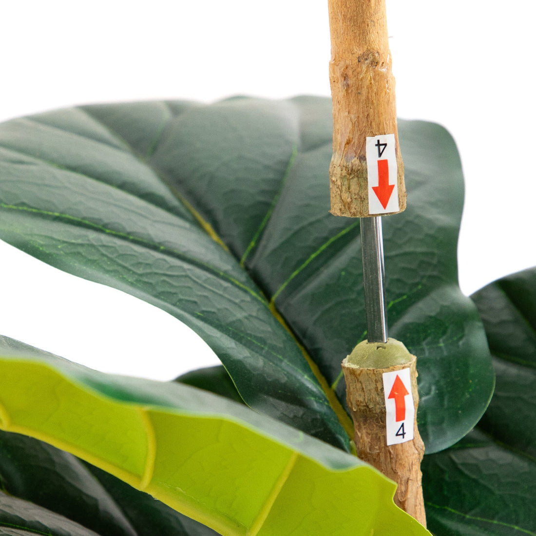 nearly natural 6 fiddle leaf fig tree Nearly Natural 6ft. Artificial Fiddle Leaf Tree in Decorative White Planter, Green