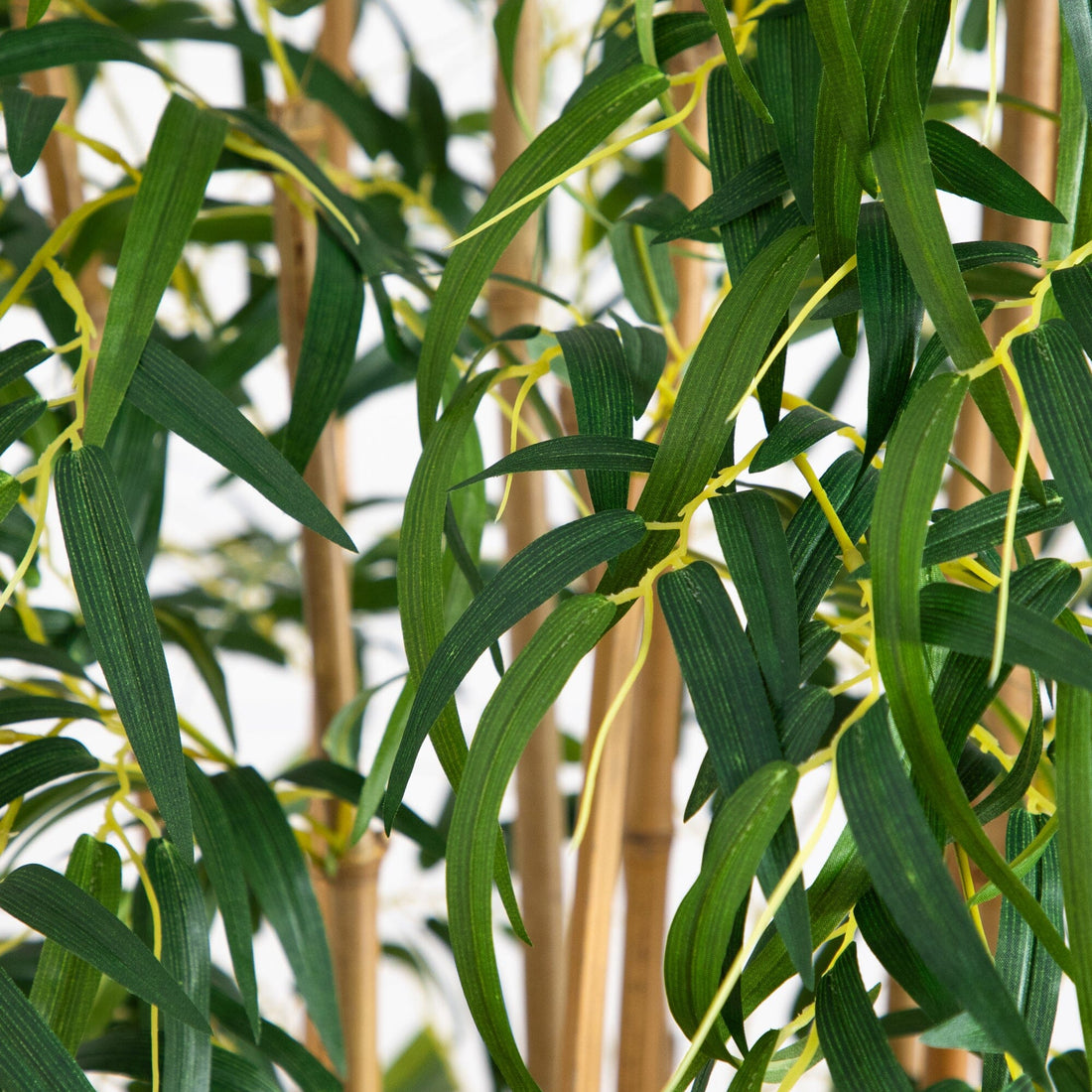 bamboo like plant Nearly Natural 6' Fancy Style Slim Bamboo Silk Tree