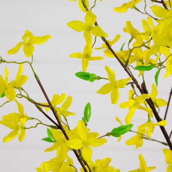6' Artificial Forsythia Tree