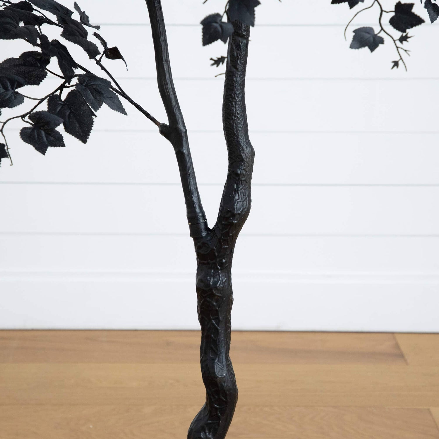6' Artificial Halloween Black Maple Tree