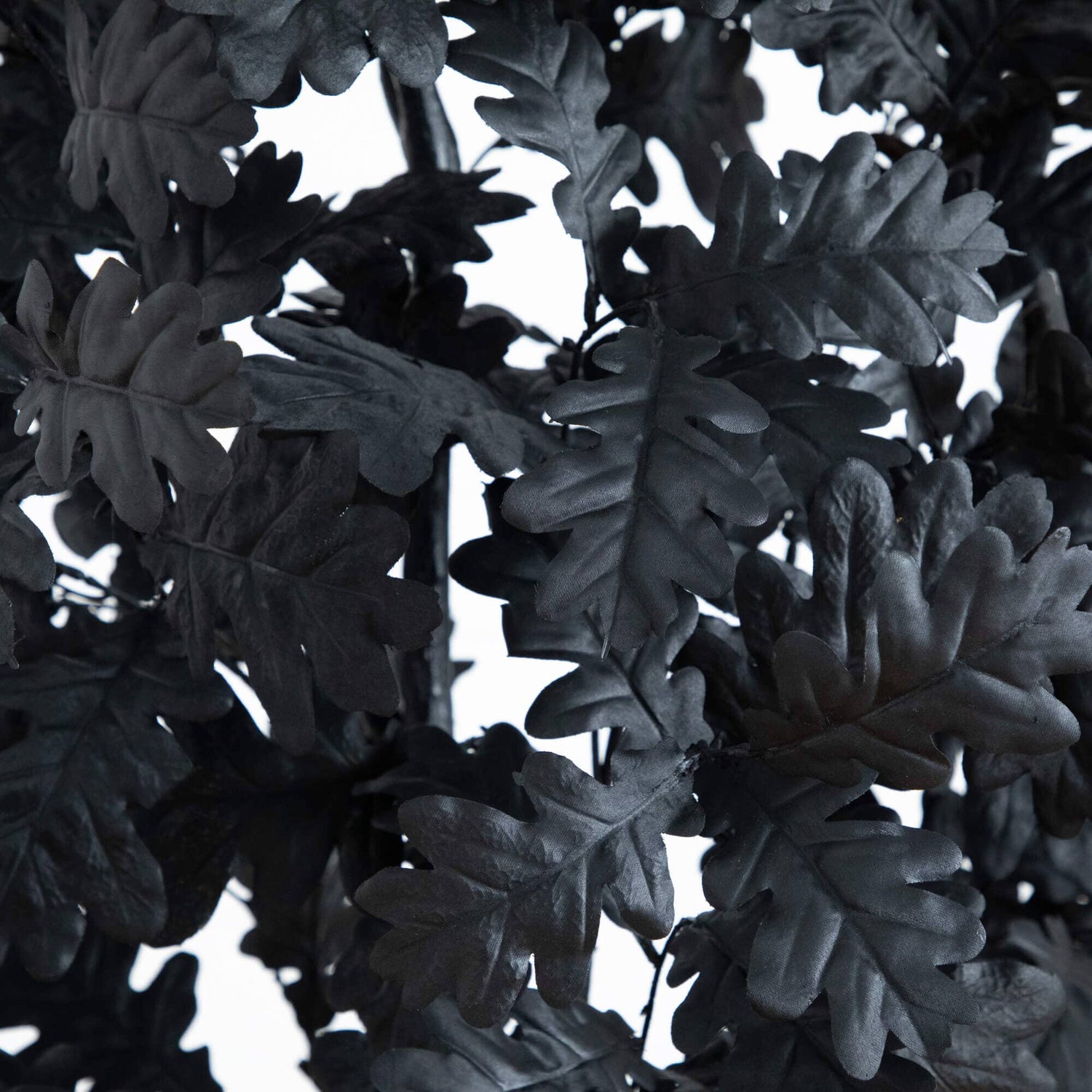 6' Artificial Halloween Black Oak Tree