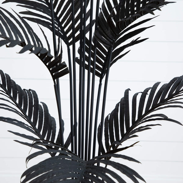6' Artificial Halloween Black Paradise Palm Tree