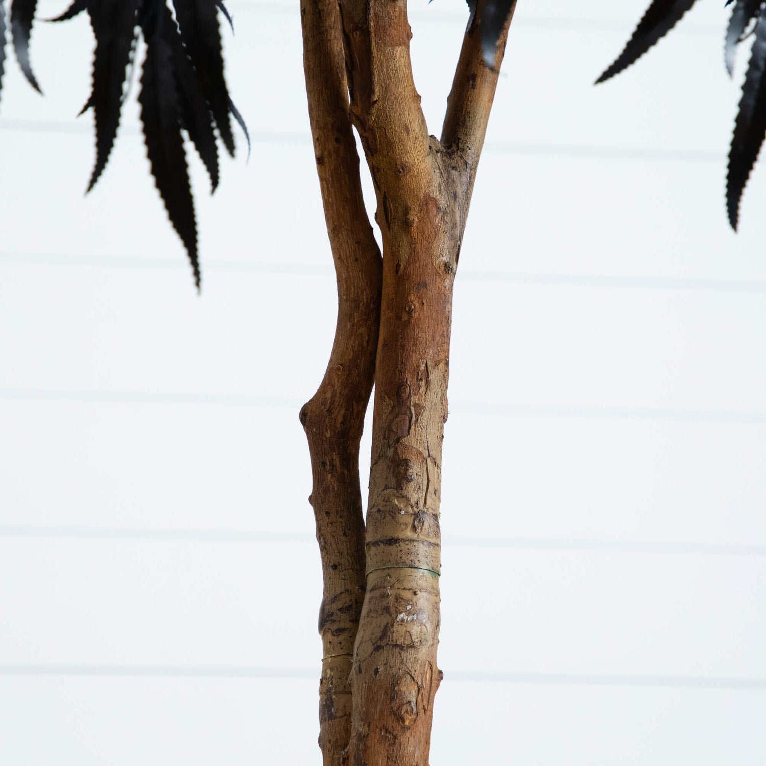 6' Artificial Halloween Black Willow Tree