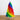 6' Artificial Rainbow Christmas Tree