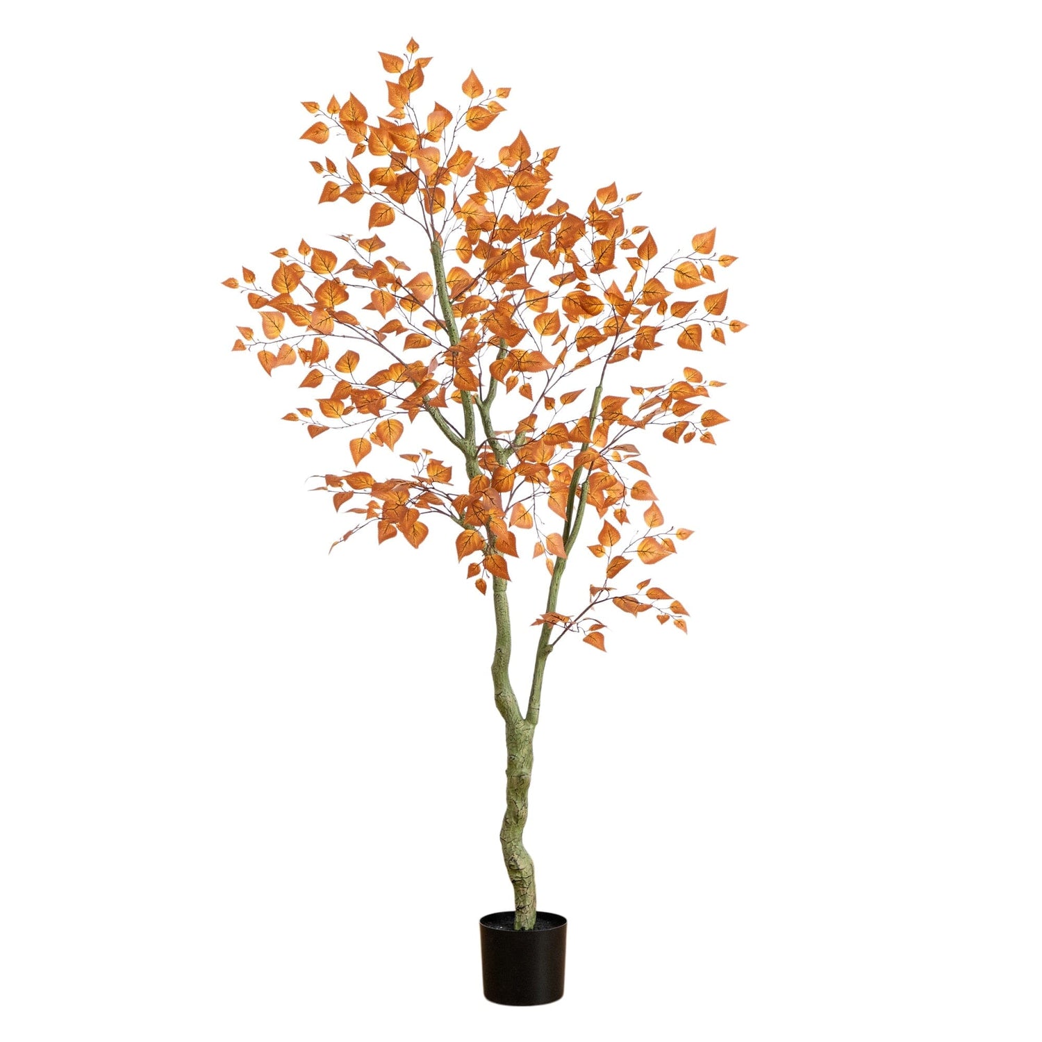 6' Autumn Birch Leaf Artificial Fall Tree