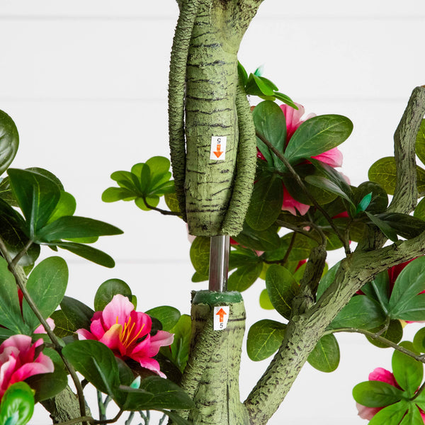 6' UV Resistant Artificial Azalea Tree (Indoor/Outdoor)