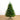 6' Pre-Lit Artificial Luxembourg Pine Christmas Tree with 250 Multicolored Traditional Bulb LED Lights