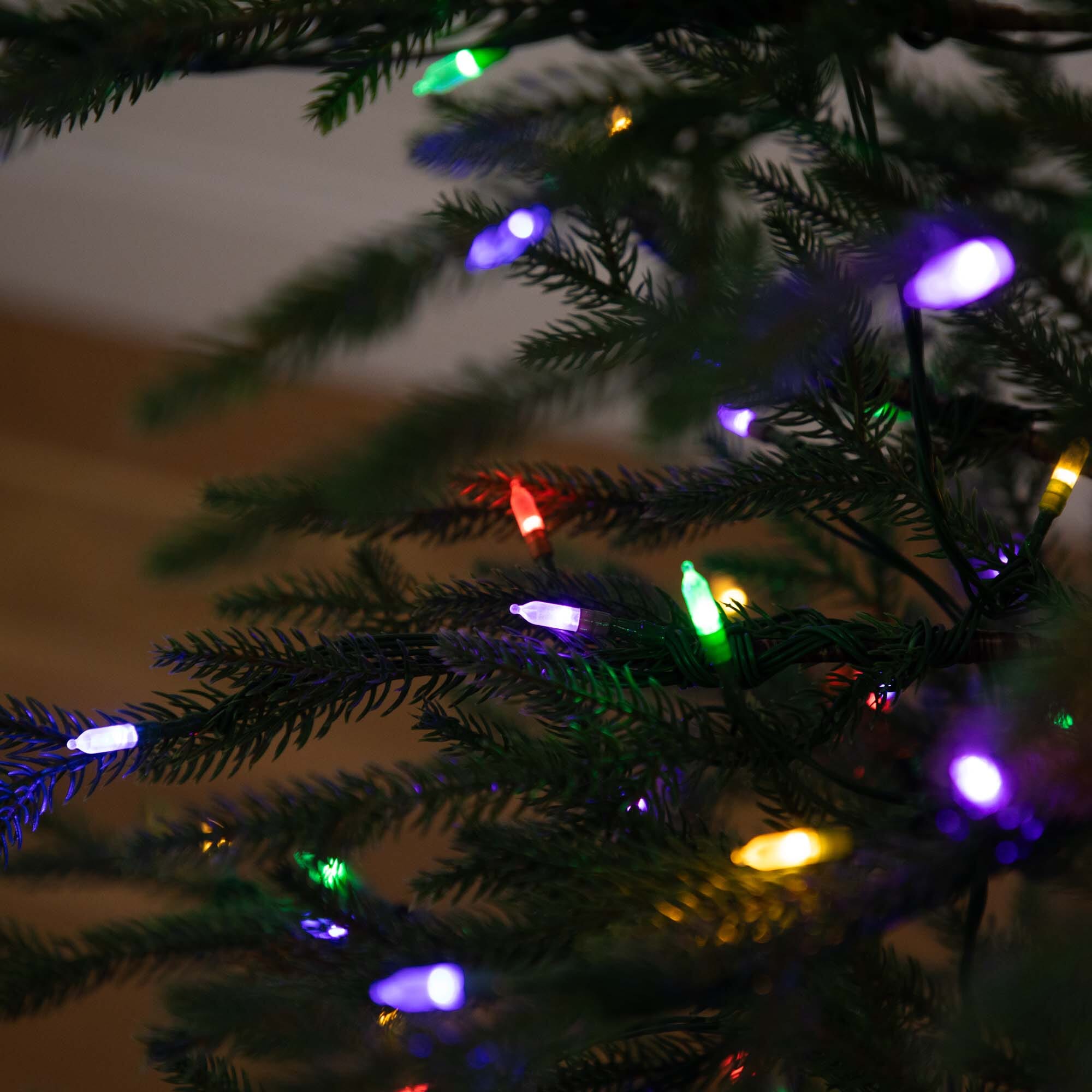 6’ PreLit Artificial Natural Fresh Cut Fir Christmas Tree with Instant