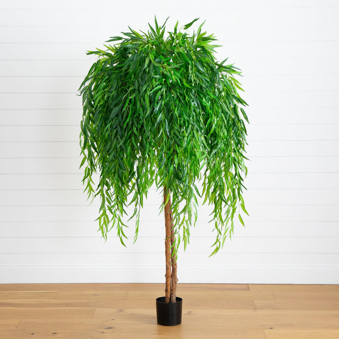 bonsai green weeping willow tree for sale 6' Willow Artificial Tree (Real Touch)