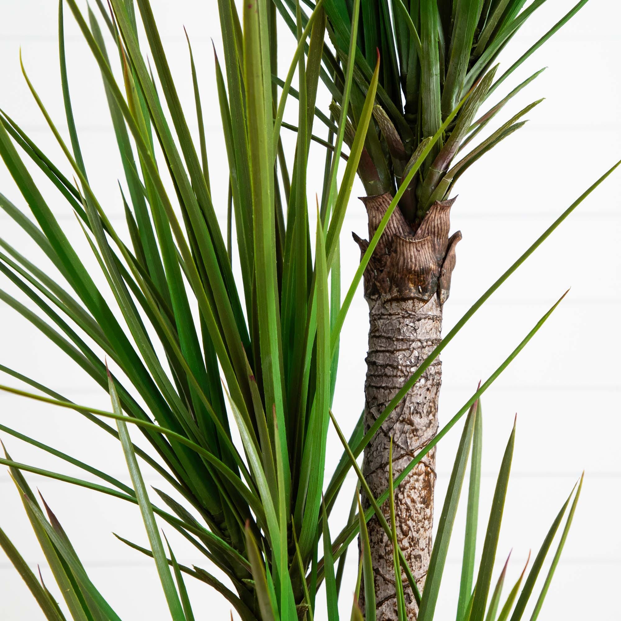64” Yucca Artificial Tree in Sand Colored Planter | Nearly Natural