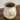 6.5” Floral Print Tuscan Ceramic Scroll Planter