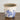 6.5” Floral Tuscan Ceramic Blue Scroll Planter