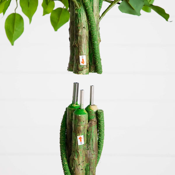 6.5' UV Resistant Artificial Ficus Tree (Indoor/Outdoor)