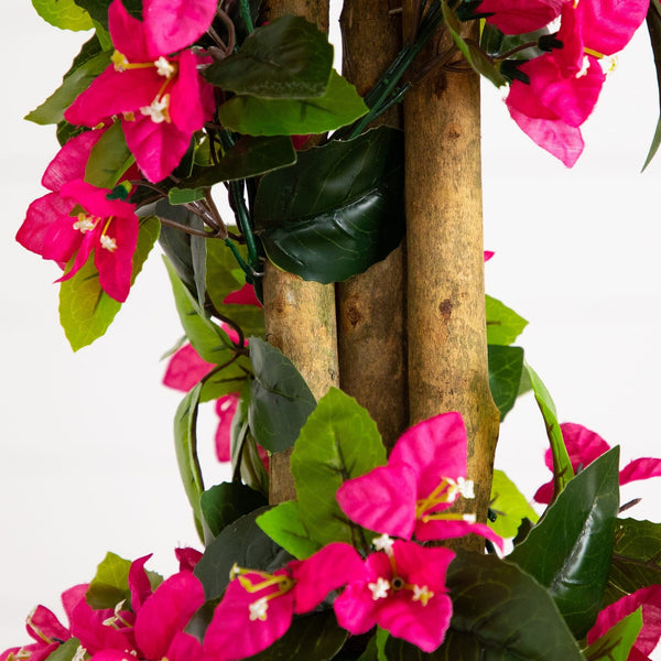 6' UV Resistant Artificial Spiral Bougainvillea Tree (Indoor/Outdoor)