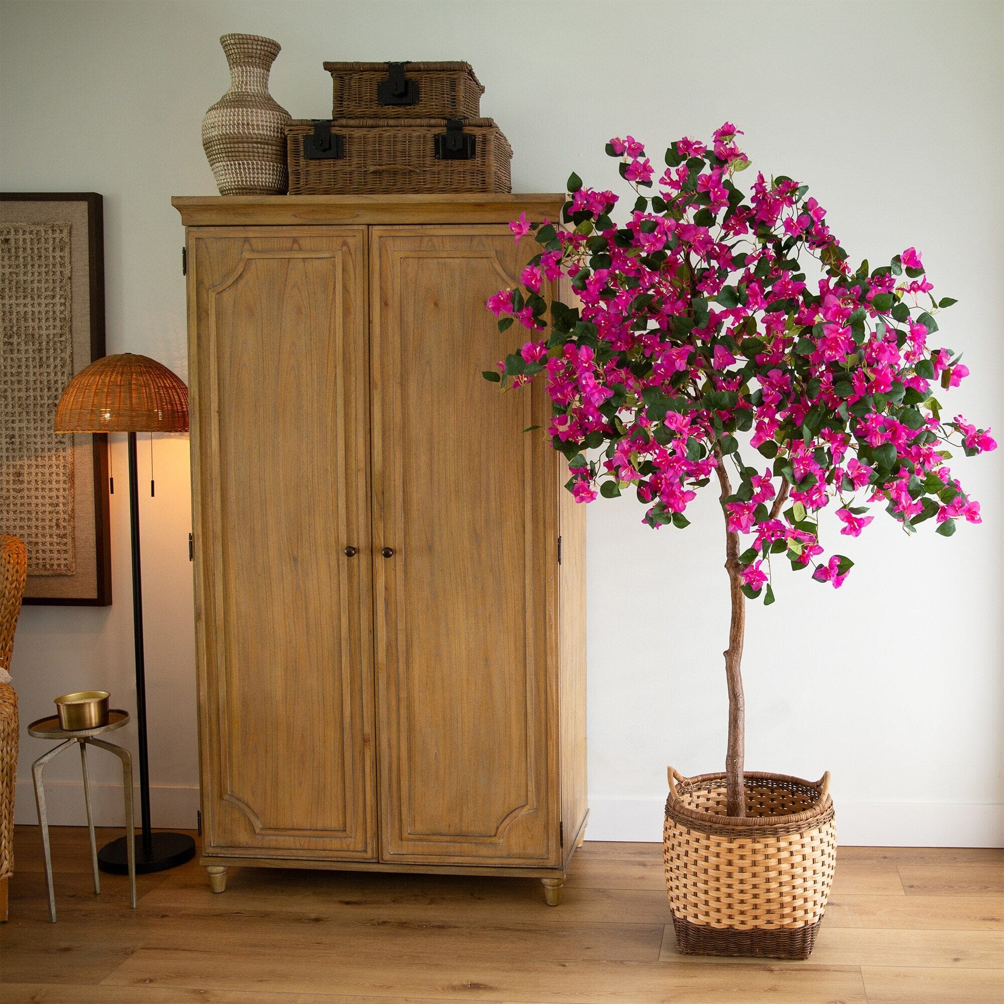 7' Artificial Bougainvillea Tree | Nearly Natural