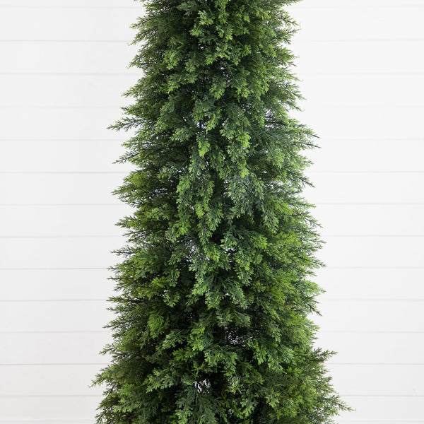 7’ Artificial Cedar Christmas Tree