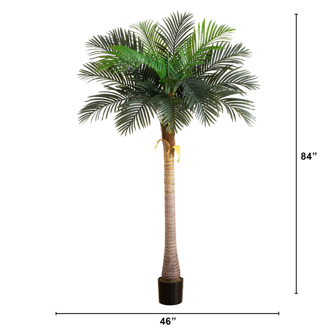 coconut palm in pot 7' Artificial Coconut Palm Tree