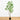 7’ Artificial Minimalist Japanese Pieris Tree