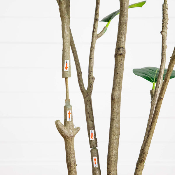 7' Artificial Minimalist Audrey Ficus Tree