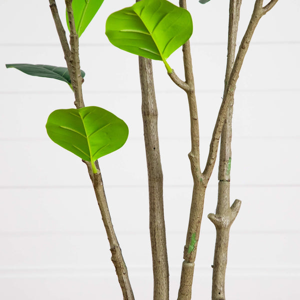 7' Artificial Minimalist Audrey Ficus Tree