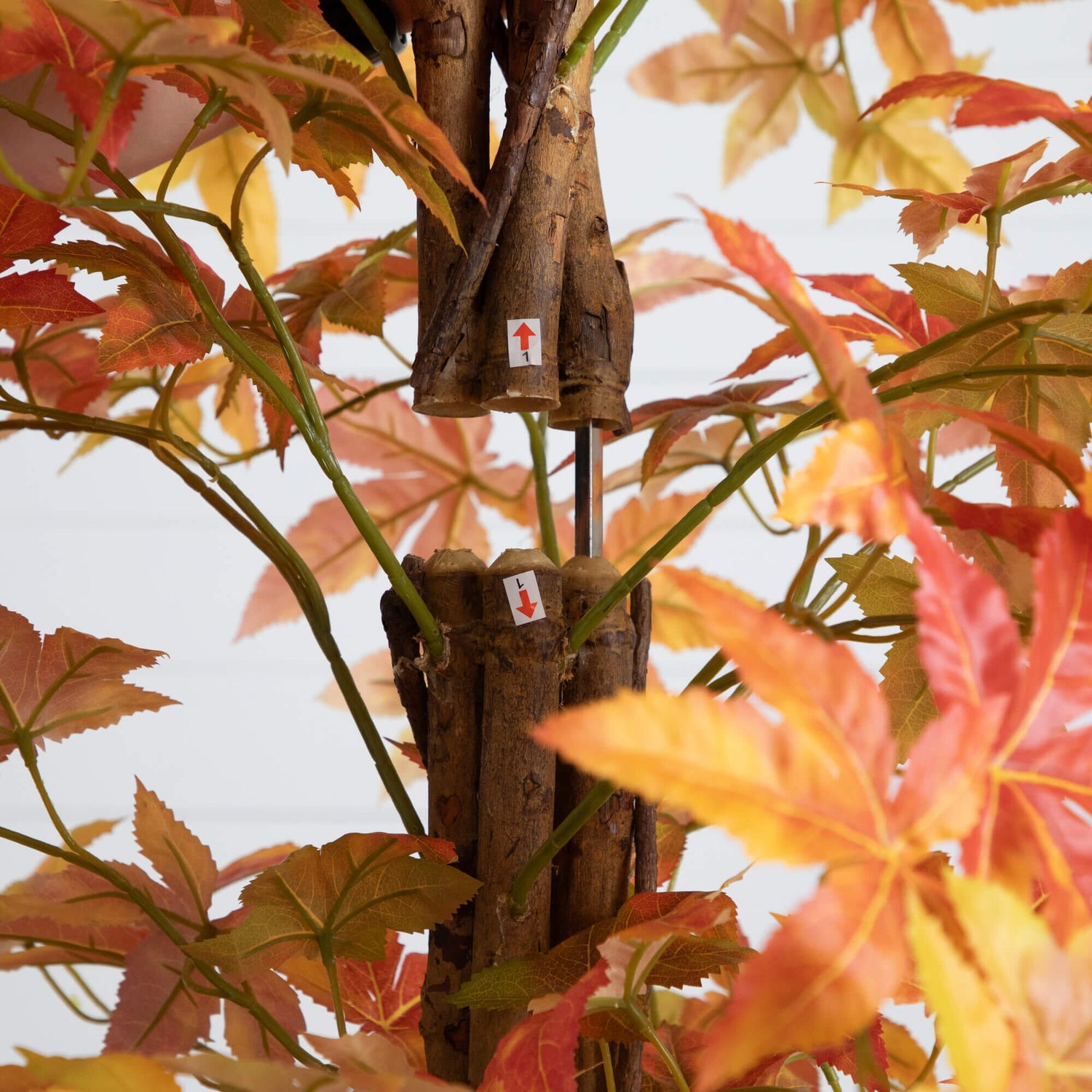 7' Autumn Deluxe Maple Artificial Fall Tree