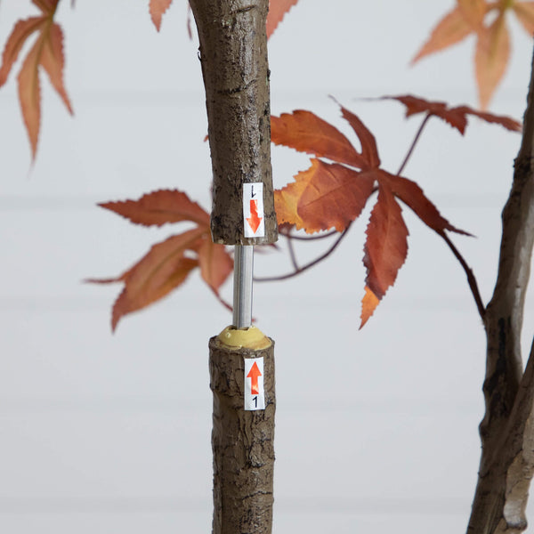 7' Autumn Japanese Maple Artificial Fall Tree