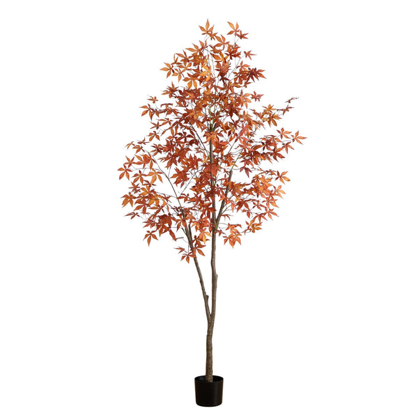 7' Autumn Japanese Maple Artificial Fall Tree