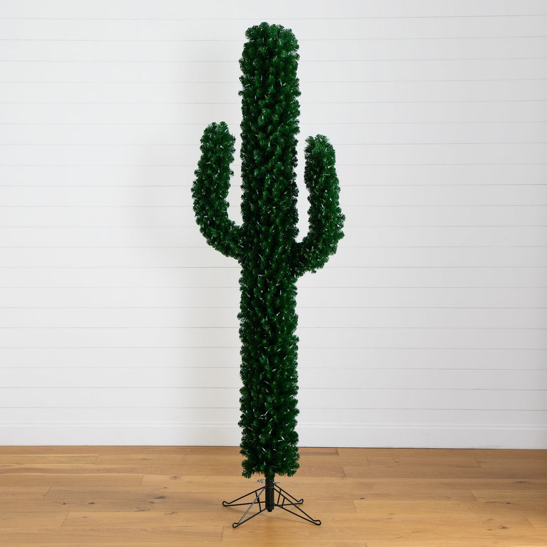 7 cactus 7' Pre-Lit Artificial Cactus Christmas Tree with 500 Micro LED Lights