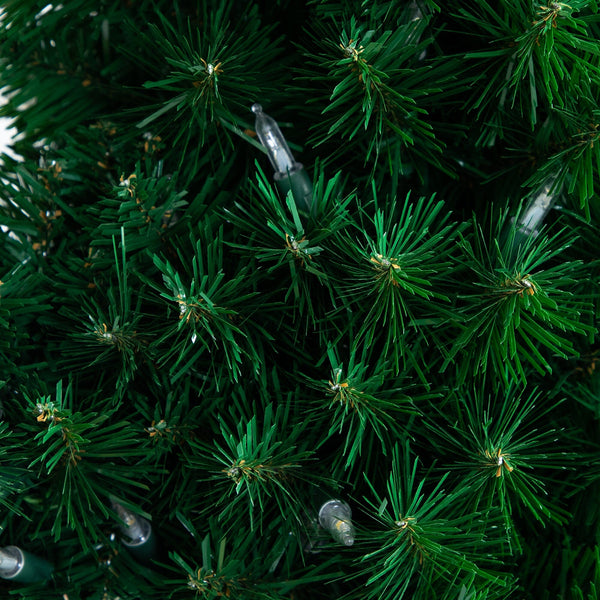 7' Pre-Lit Artificial Cactus Christmas Tree with 500 Micro LED Lights