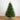 7' Pre-Lit Artificial Luxembourg Pine Christmas Tree with 340 Multicolored Traditional Bulb LED Lights