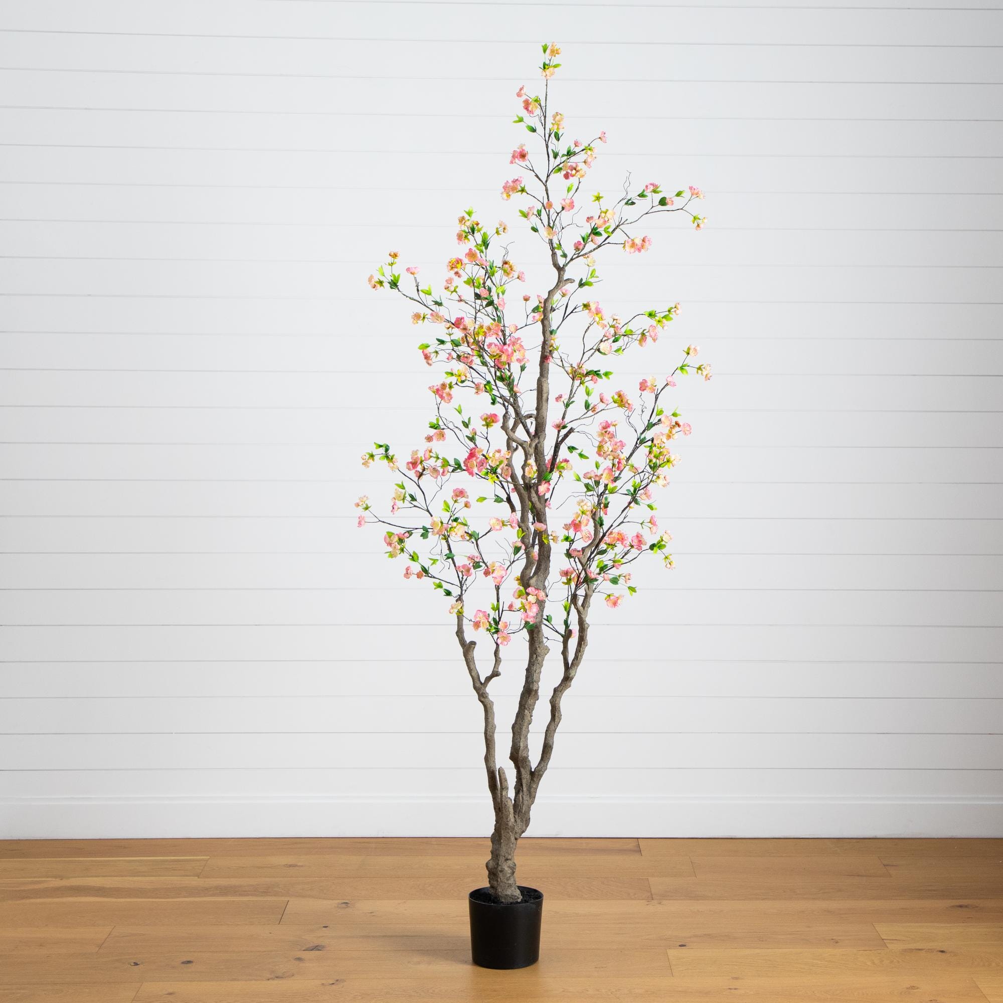 7.5' Cherry Blossom Artificial Tree | Nearly Natural