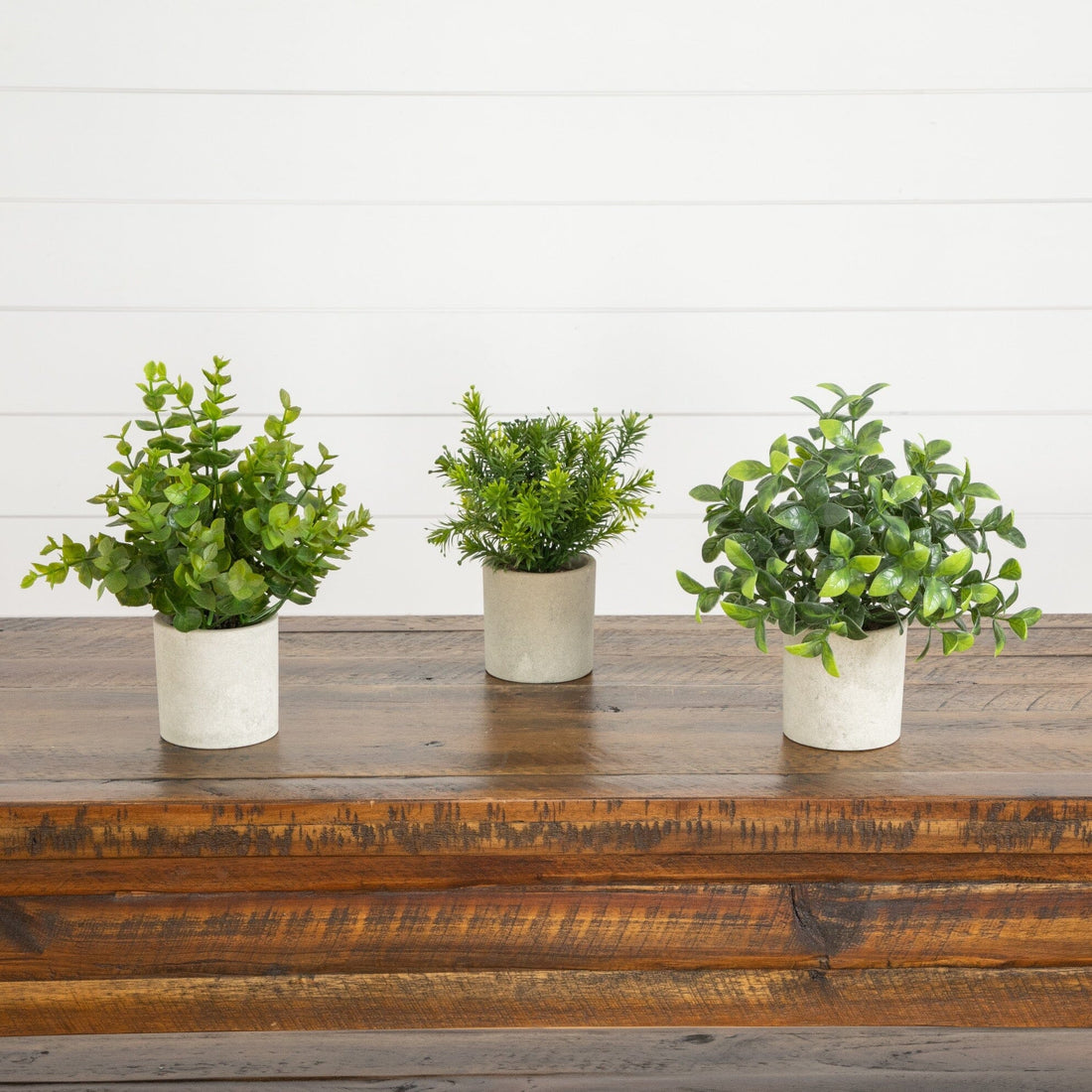 8” Artificial Mini Greenery Potted Plant