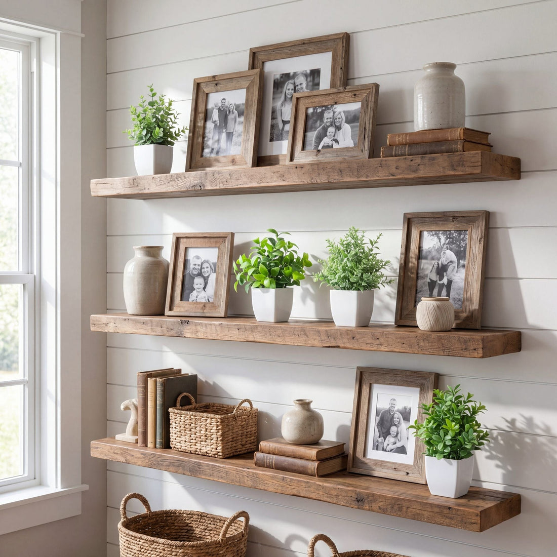 rustic indoor plants 8” Artificial Mini Potted Plants