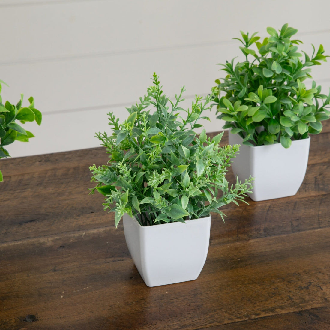 small artificial indoor plants 8” Artificial Mini Potted Plants