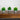 8" Artificial Mixed Flowering Plant in Decorative Daisy Tin Planter -Set of 3