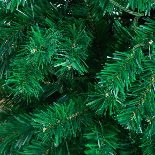 8’ Pre-Lit Artificial Holiday Green Chirstmas Pine Archway with 650 Multifunction Warm White LED Lights
