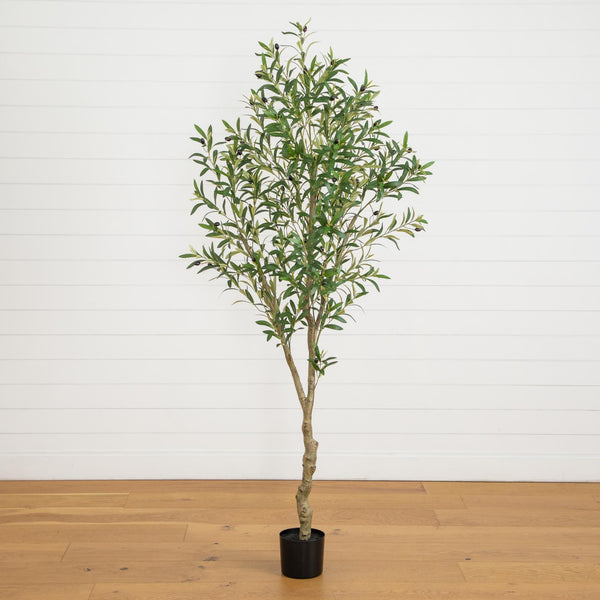 80" Artificial Airy Olive tree