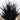 9” Artificial Halloween Black Succulent Plant in Gothic Skull Planter