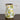 9” Lemon Print Ceramic Rustic Jug Vase